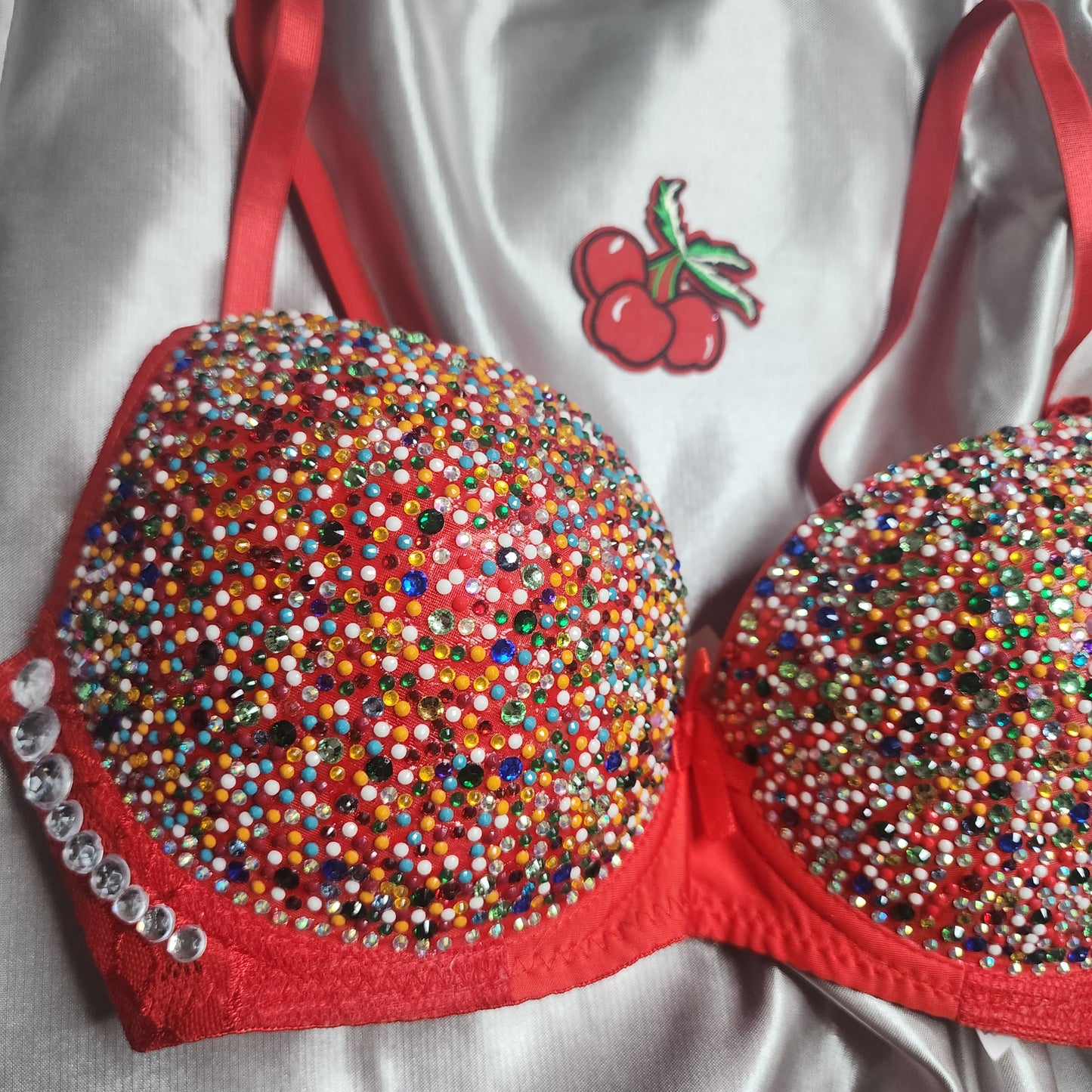 Bra 38B rojo Confetti
