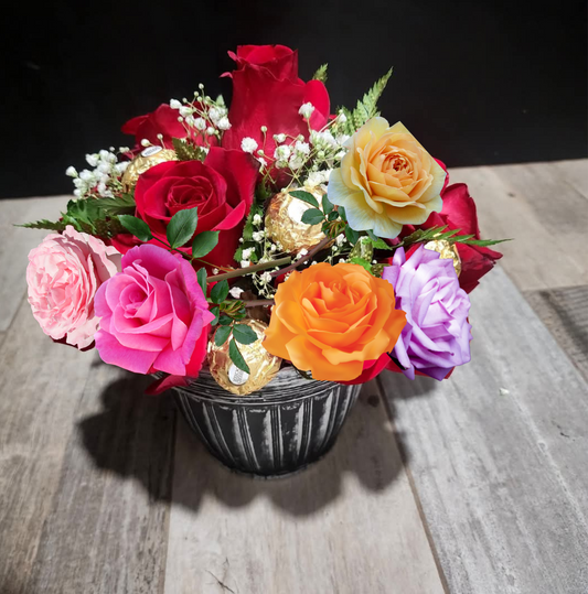 Arreglo en vase (puede variar la vase)
