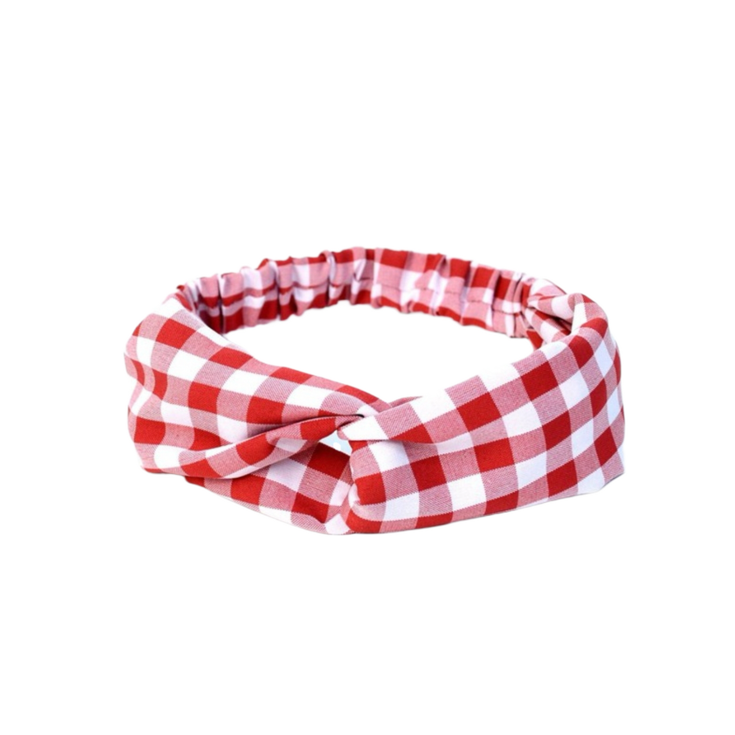 Bandana vino de cuadros