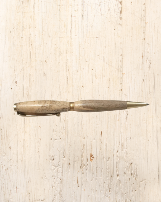 Boligrafo de madera artesanal