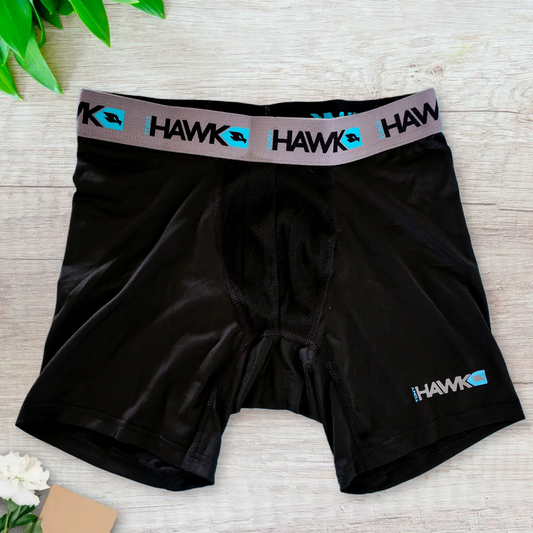 Ropa interior de hombre boxer color negro   Hawk Negro