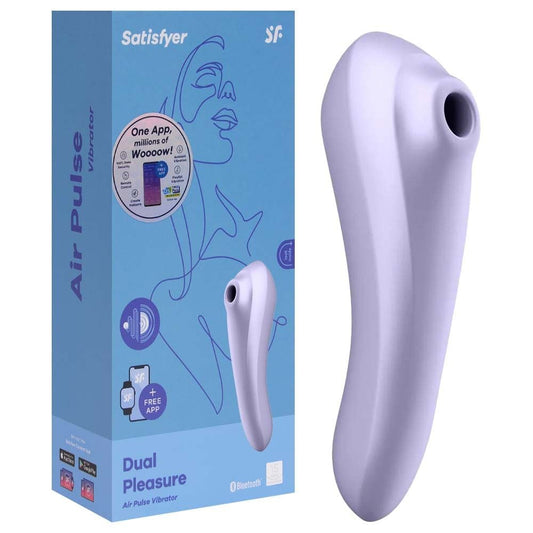 Consolador Air pulse vibrator lila