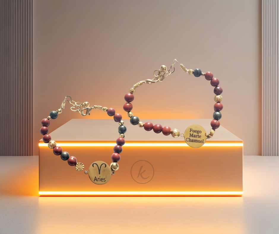 JOYERIA PULSERA DEL SIGNO ARIES CON CUARZO