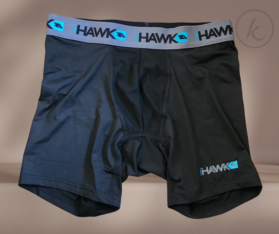 Ropa interior de hombre boxer color negro Hawk Negro