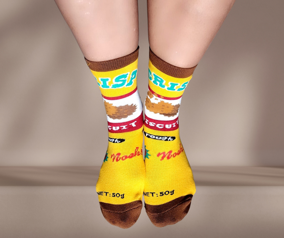 MEDIAS DIVERTIDAS BISCUIT - Estampado de Biuscuit - Ordena por WhatsApp