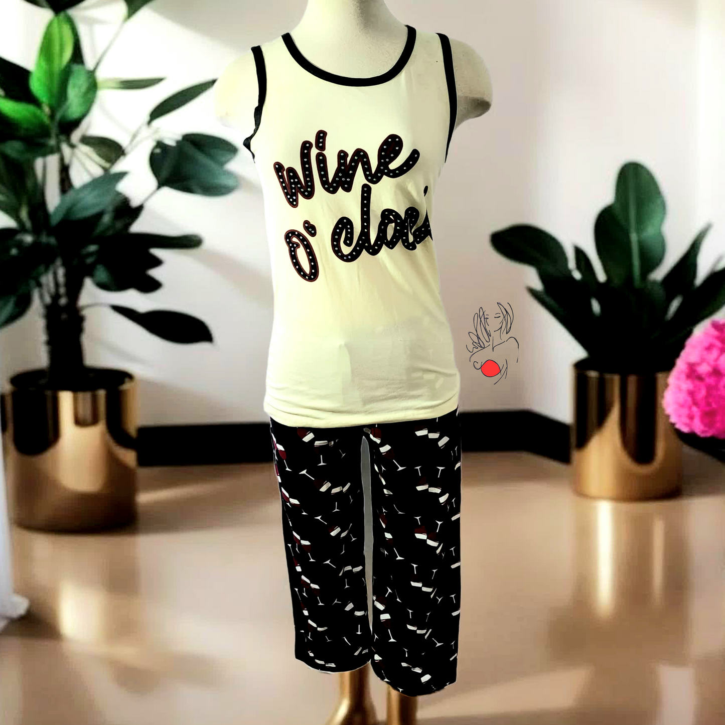 Pijama de pantalón largo