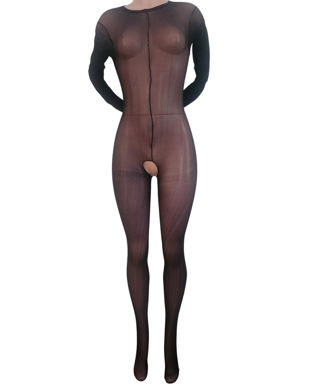 SEDUCCION - -Bodystocking negro completo