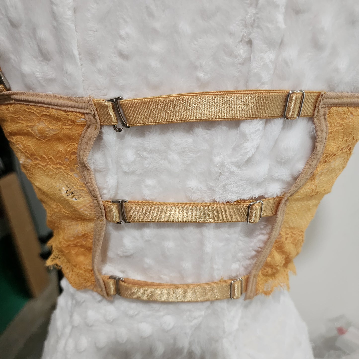 Bra Medium bronce de encaje