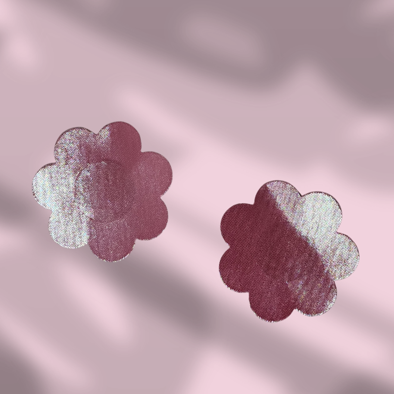 TAPAPEZONES - Color rosa - Forma de Flor - Rehusables