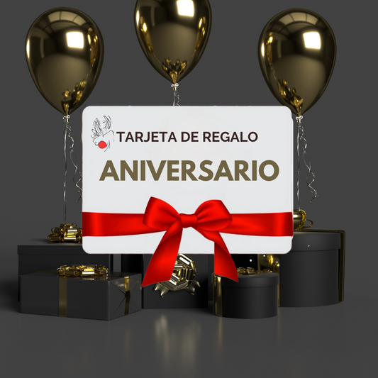 Tarjeta de regalo para Aniversario