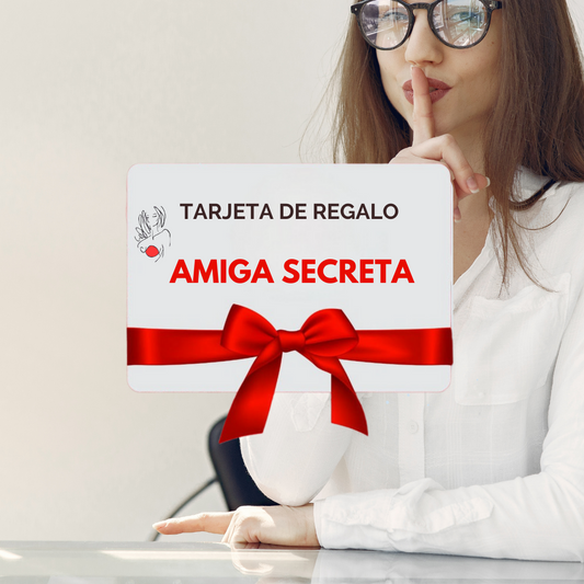Tarjeta de regalo Amiga secreta