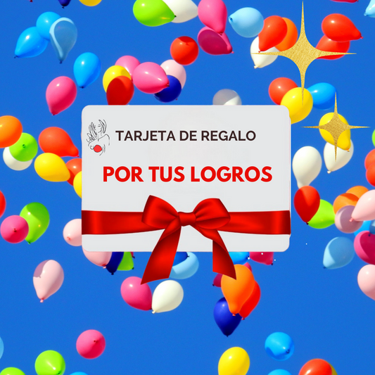 Tarjeta de regalo por tus logros