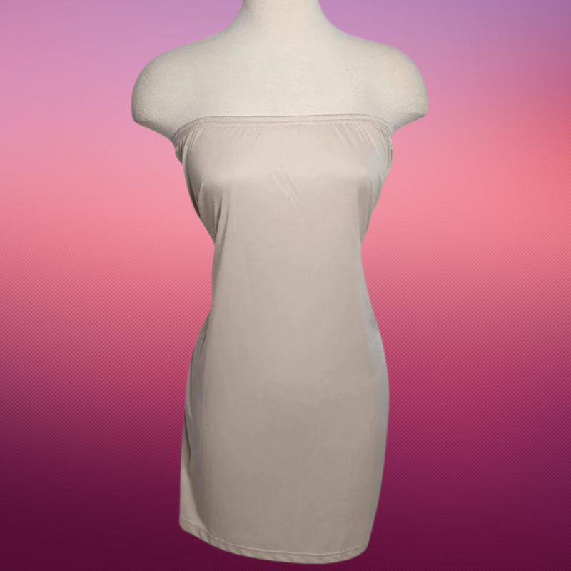 Babydoll "Straple" color crema. Zircon S/M