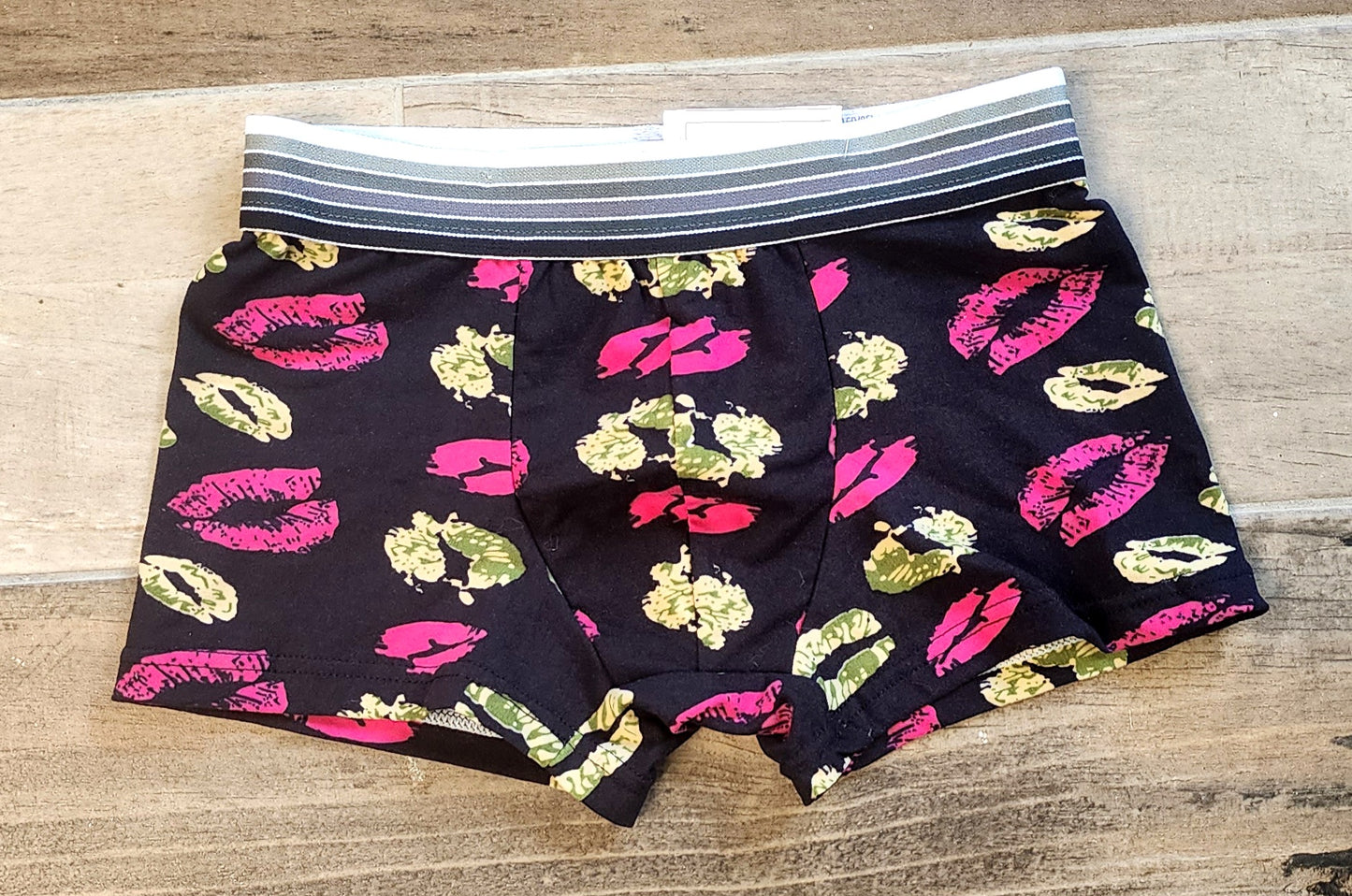 Boxer de hombre small estampado de Besos material algodón que estira
