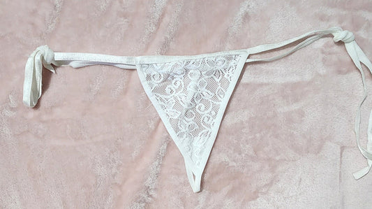 Pantie Blanca con cinta