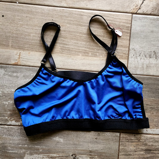 Sport bra azul