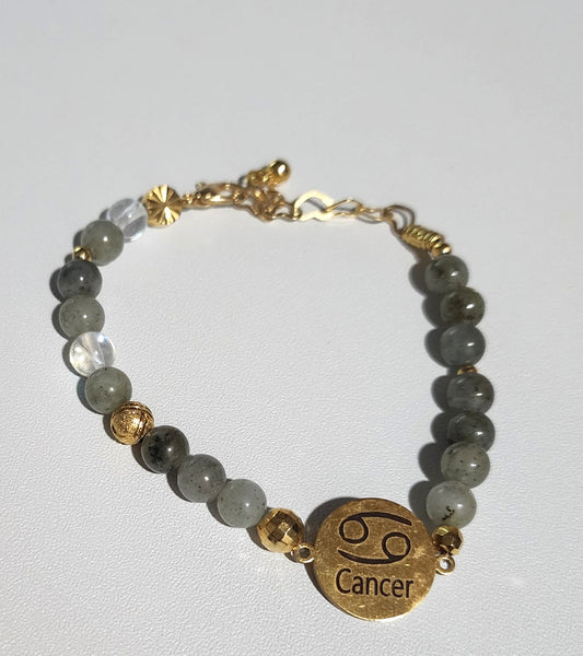 Pulsera de signo zodiacal cáncer