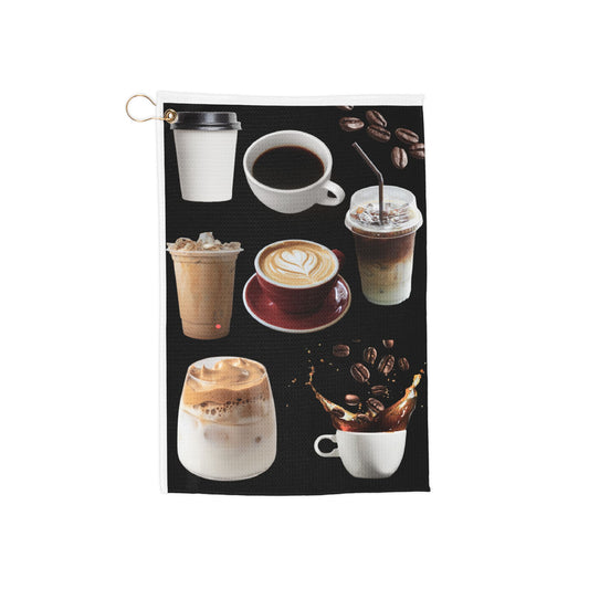 Toallas para los amantes al café