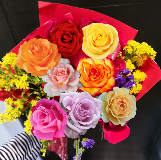 Bouquet de Rosas de colores