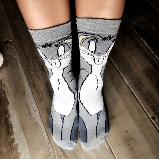 Medias gris bunny
