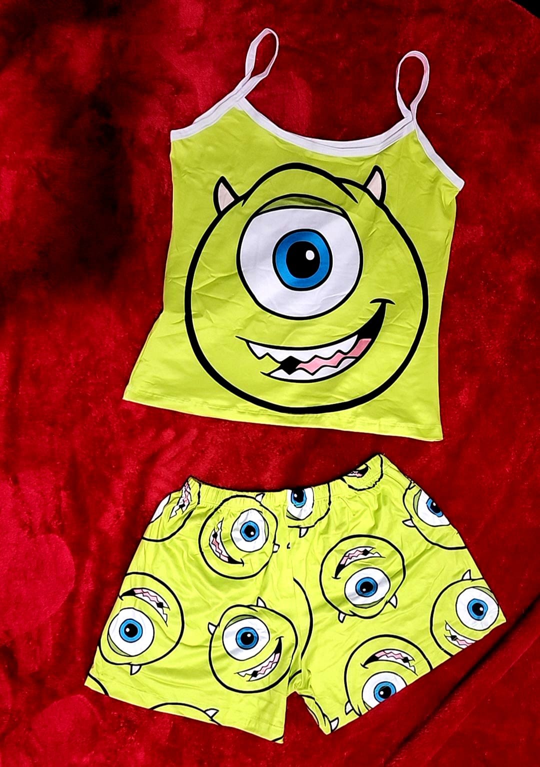 Pijama de pantalon de Mike Wazowski One Size Plus