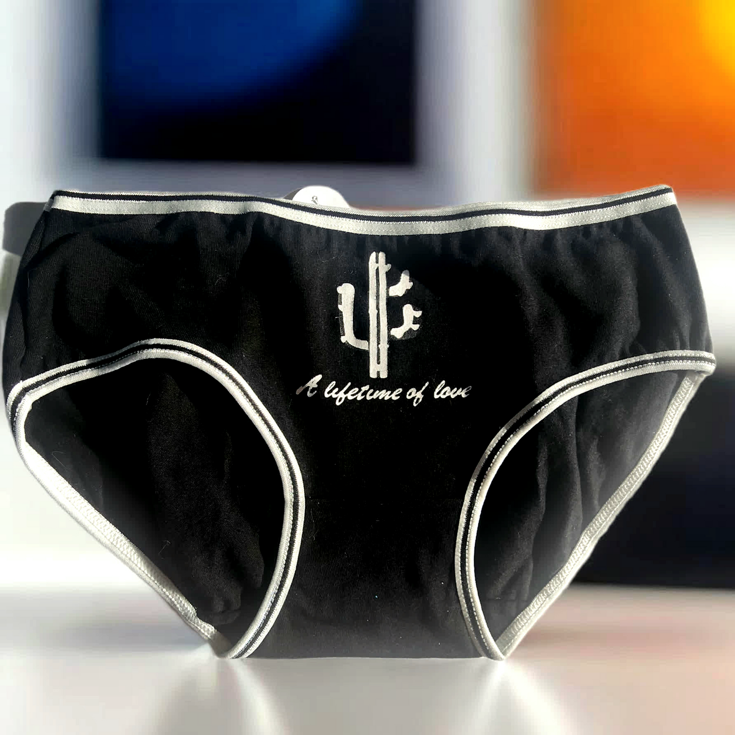 Pantie cactus color negra