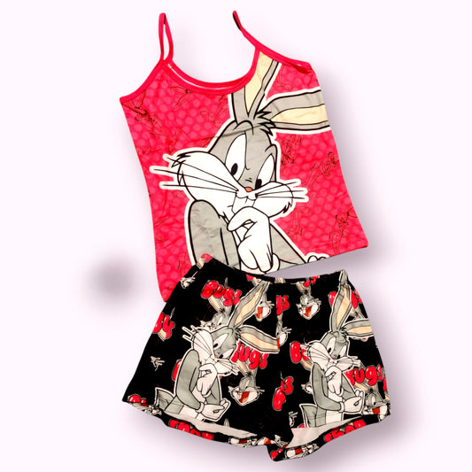 Pijama de Bugs Bunny pantalón corto