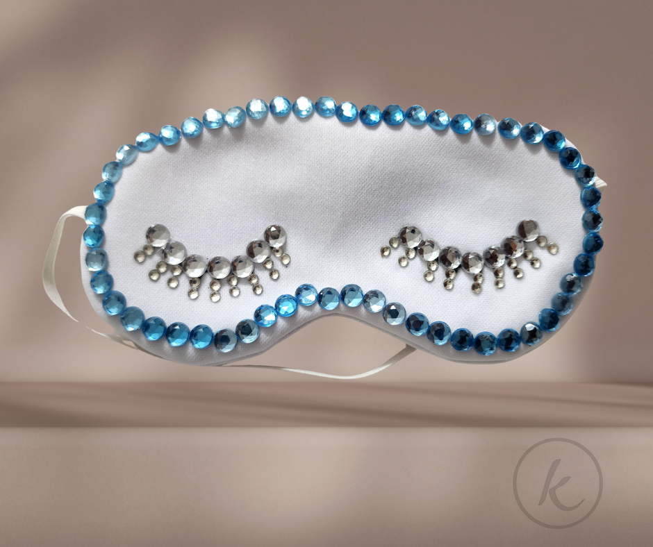 ANTIFAZ PARA DORMIR - ojos azules