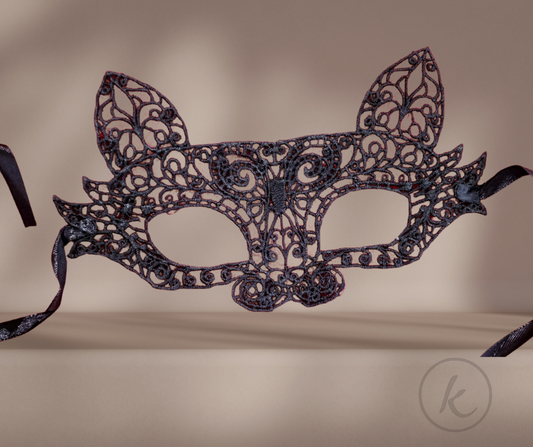 ANTIFAZ TEJIDO - negro de gato