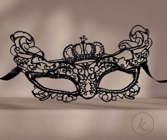 ANTIFAZ TEJIDO - negro Princesa