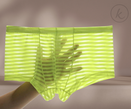 BOXER - amarillo semitransparente