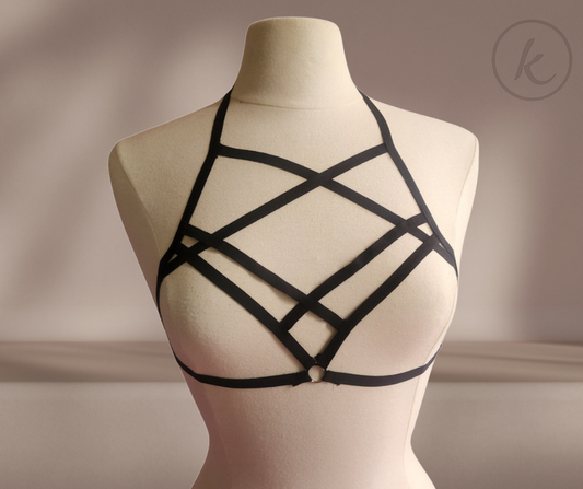 Bra elástico  cruzado