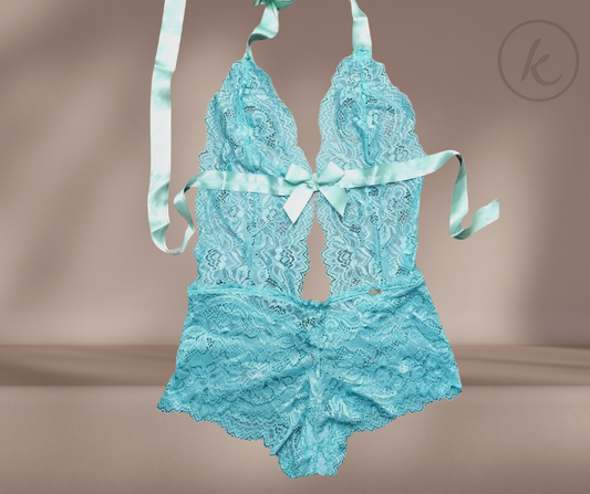 Enterizo Aquamarina con Cuarzo