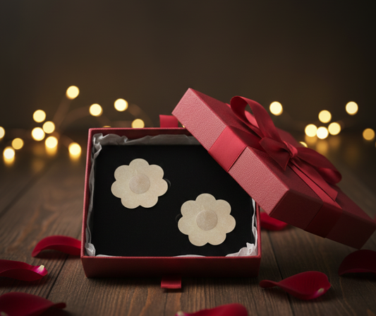 TAPAPEZONES - Color Nude - Forma de Flor - Rehusables