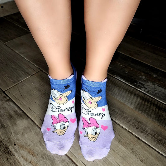 Medias  de Pato Donald y Daisy
