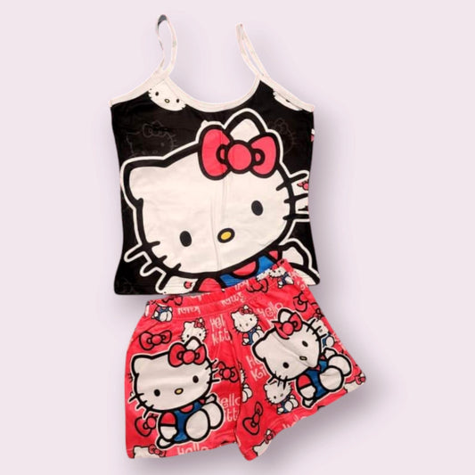 Pijama de pantalón corto de Hello Kitty