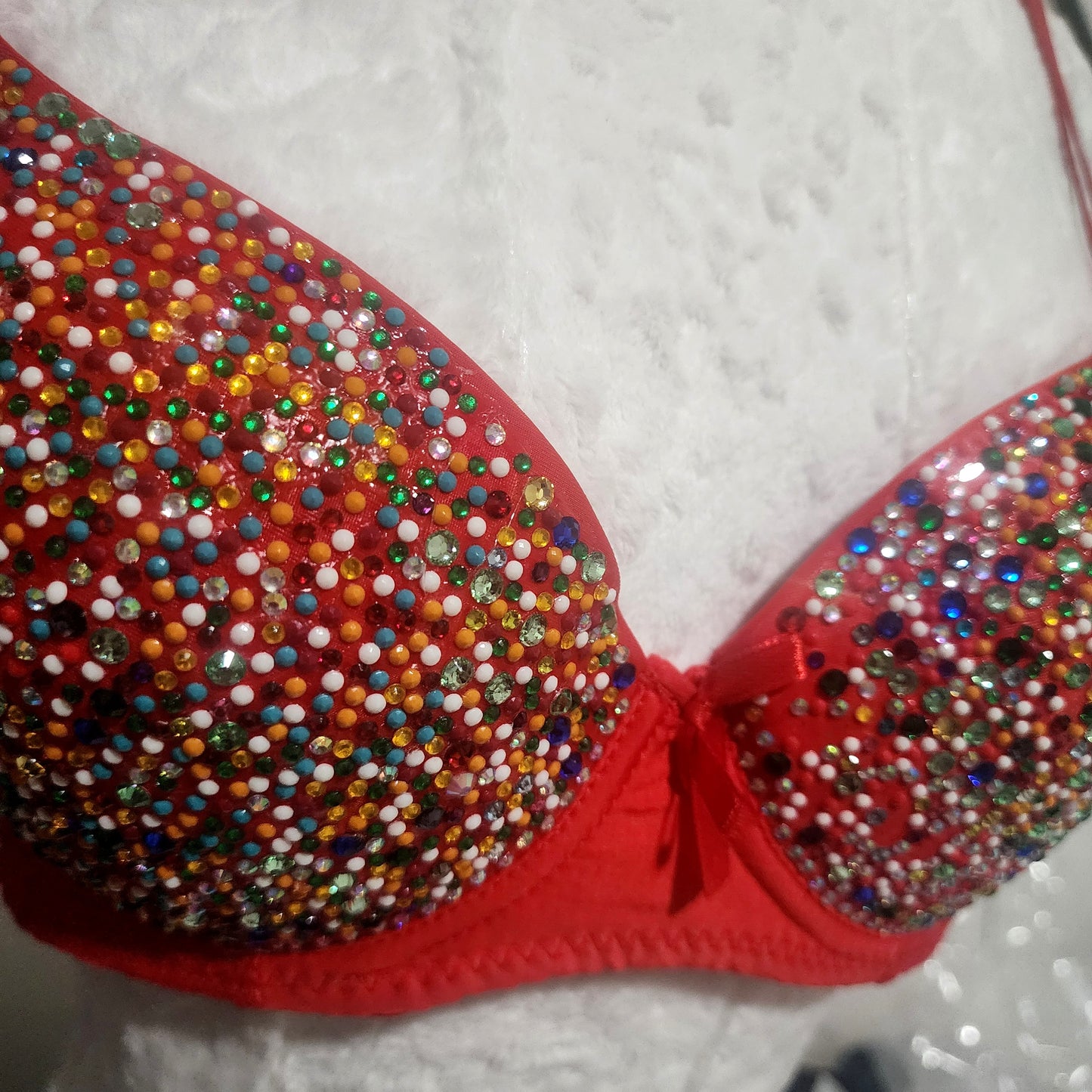 Bra 38B rojo Confetti