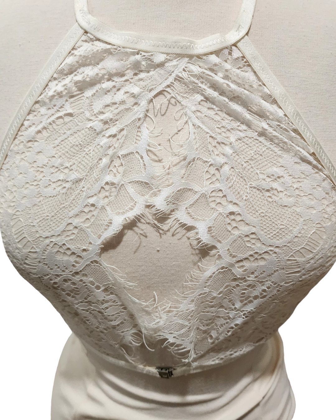 Bra encaje  blanco Medium