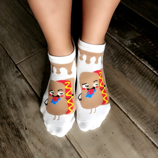 Medias cortas de Hot Dog