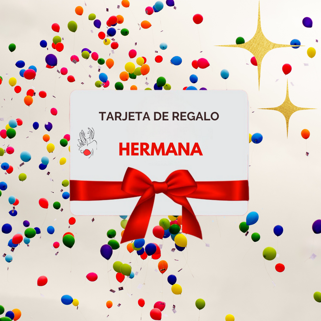 Tarjeta de regalo para hermana o amiga